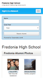 Mobile Screenshot of fredoniahighschool.org